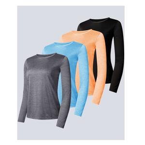New Arrival Women's <b>Long</b> <b>Sleeve</b> O-Neck Sports T-Shirt Fashion Running Fitness <b>Top</b> Slim Fit Breathable <b>Yoga</b> <b>Long</b> <b>Sleeves</b> From BD - Product Image 4