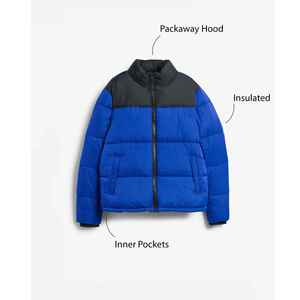 Veste d'hiver matelassée pour homme, poids lourd, streetwear décontracté, vêtements d'extérieur chauds et isolés, vente en gros personnalisée - Product Image 5