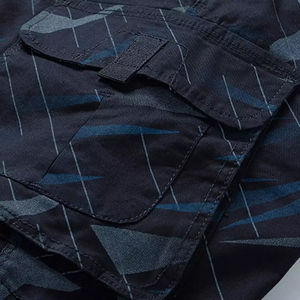 <b>Men's</b> High Street Style Workwear <b>Shorts</b> with Multiple Pockets Durable Multi-Pocket Cargo <b>Work</b> <b>Shorts</b> - Product Image 4