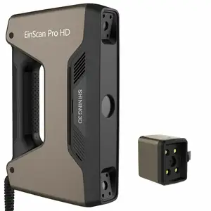 最佳价格Shining3D EinScan Pro高清手持式3D扫描仪 + 彩色包高清，带实心边缘计算机辅助设计