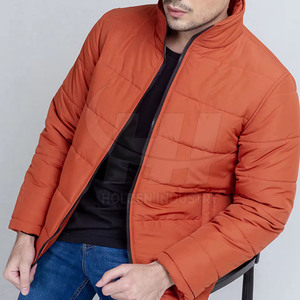 Veste matelassée en coton décontractée, coupe ample, douce et confortable, pour tenue quotidienne - Product Image 5