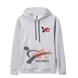 เสื้อฮู้ดแบบสวมศีรษะสำหรับผู้ชาย,เสื้อฮู้ดแบบมีความยืดหยุ่นพิมพ์โลโก้ได้ตามต้องการ - Product Image 3