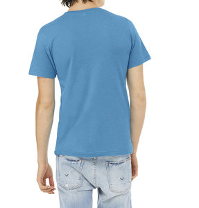 Bella + Canvas Unisex 2025 Nueva llegada Heather CVC Camiseta de manga corta Camiseta unisex personalizable para hombres - Product Image 4