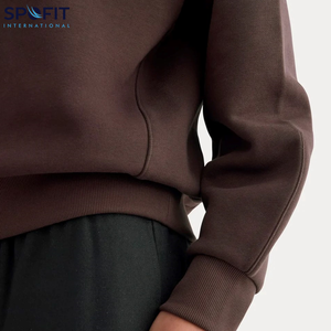 Sudaderas con Capucha y Suéteres de Invierno para Mujer, Estilo Urbano, Lavado Ácido, 100% Algodón, Personalizadas 2025 - Product Image 3