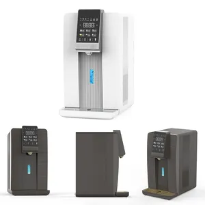 Ountertop-dispensador portátil de agua de hidrógeno frío y caliente, ósmosis inversa ro con tecnología SPE, purificación de 4 etapas