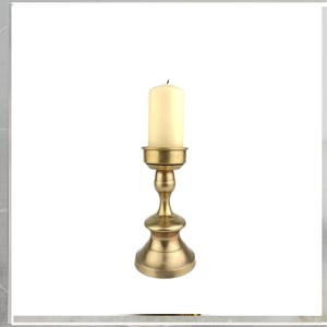 <b>Tall</b> Decorative Metal <b>Candle</b> Holder with Modern Aesthetic for Wedding Event Decor and Elegant Home Decoration Setup - Product Image 2