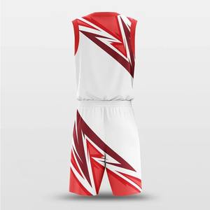 Vente en gros de maillots de basketball de haute qualité pour hommes, uniforme avec logo Oem personnalisé, imprimé de techniques unies, chemises de basketball de qualité - Product Image 2