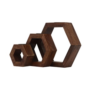 Bougie votive en bois faite à la main avec cire couleur naturelle Style moderne parfum de maison de Noël votive - Product Image 5