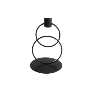 Quality Home Decorations <b>Pillar</b> Candlestick <b>Holder</b> Whole Sale Rate Metal <b>Candle</b> Stand <b>Black</b> Color <b>Candle</b> <b>Holders</b> - Product Image 4