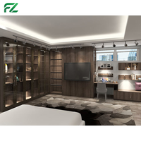 Librería Moderna y Tradicional para Sala de Estar, de Aluminio Ecológico y Duradero, Diseño Personalizado