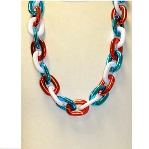 Chaîne en résine de grande taille, maillons de chaîne en résine colorés pour la décoration murale, séparateur de pièce et accessoires de rideaux disponibles - Product Image 2