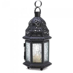Lanterne de style antique contemporain avec surface résistante à la chaleur pour une éclairage sereine des bougies - Product Image 6