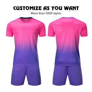 Uniformes de Fútbol al por Mayor 2025 - 100% Poliéster Interlock, Secado Rápido, Elástico, Impresión por Sublimación Completa, Colores y Logotipos Personalizados - Product Image 2
