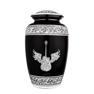 Urna de cremación funeraria personalizada para cenizas conmemorativas humanas Urna de metal de tamaño personalizado para suministros funerarios - Product Image 3