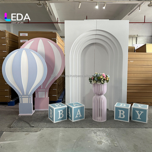 LEDA Exquisite Decorative <b>Backdrop</b> Wedding Decoration Acrylic Event Decoration <b>Backdrop</b> for Wedding <b>Party</b> - Product Image 2