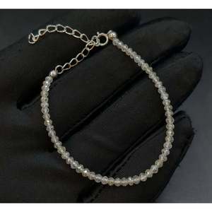 AAA+ High Quality White Diamond <b>Bracelet</b> Clear White Diamond <b>Beads</b> Elegant Diamond <b>Bracelets</b> & Bangles - Product Image 4