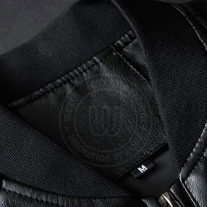 Último estilo al por mayor a prueba de viento hombres chaqueta de cuero superventas impermeable hombres chaqueta de cuero - Product Image 3