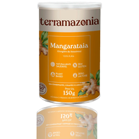 Poudre de gingembre Terramazonia 150g, boisson au gingembre brésilien, à base de plantes, sans gluten, sans lactose, naturel, végétalien, sain, pour enfants
