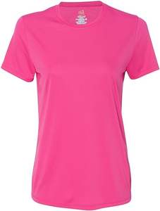 T-shirt respirant peigné à col en O personnalisé pour femmes, manches courtes, conception d'impression sexy, personnalisez votre style XS-XL les sports d'été - Product Image 5