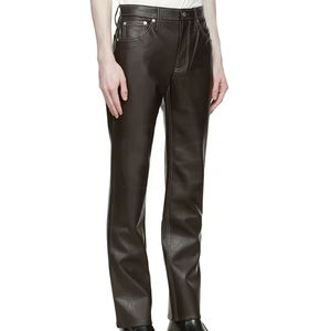 Pantalones de Cuero para Hombre, Venta al por Mayor, Ropa de Moda, Pantalones de Cuero para Hombre, Material Duradero, Pantalones de Cuero para Uso en Exteriores - Product Image 2