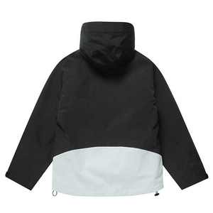 Chaqueta de invierno de concha blanda con logotipo personalizado, cuello levantado, a prueba de viento e impermeable, ropa de trabajo al aire libre, uniforme de poliéster para invierno - Product Image 3