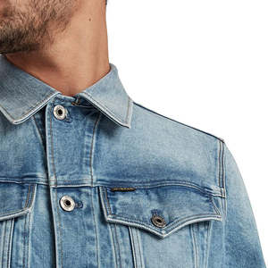 <b>Men's</b> Jackets <b>Men's</b> Standard Denim Jacket for Autumn/Winter Breathable Windproof Custom Color Casual Cotton Jacket OEM Service - Product Image 5