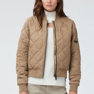 Customizable <b>Women</b> Bomber Puffer <b>Jacket</b> | <b>Lightweight</b> Breathable Windproof Autumn/Winter Coat | Polyester/Nylon Material | - Product Image 3