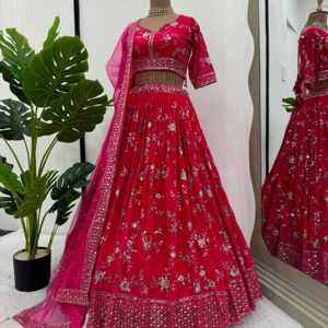 ผ้าจอร์เจียเจ็ตสังเคราะห์จากนักออกแบบล่าสุด - Product Image 1