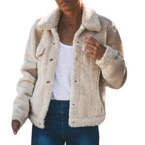 Ladies 2024 New Outdoor Winter <b>Sherpa</b> Fleece <b>Jacket</b> Custom Women <b>Sherpa</b> Fleece <b>Jacket</b> <b>Sherpa</b> Streetwear <b>Jacket</b> - Product Image 1