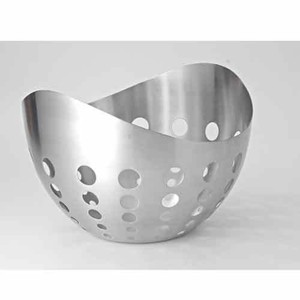 ถาดสแตนเลส 304 สำหรับล้างและสะเด็ดน้ำผักผลไม้ ใช้เป็นตะกร้ากรองน้ำ - Product Image 2