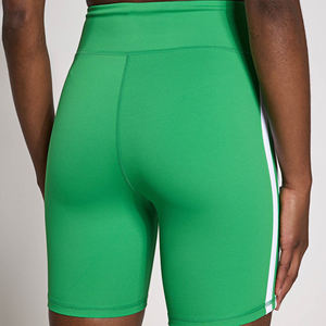 Shorts de yoga respirants sans couture avec logo personnalisé pour femmes, taille haute, effet push-up, shorts de sport pour la gym, séchage rapide, shorts de fitness - Product Image 5