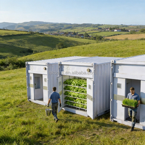 Conteneur intelligent pour légumes verts, serre hydroponique, équipement d'agriculture verticale, solution agricole commerciale - Product Image 1