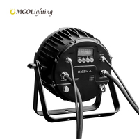 Projecteur LED Par d'extérieur 12x18W IP65 DMX512 étanche avec zoom RGBWAUV 6-en-1, idéal pour DJ, mariages et scènes - Prix de gros
