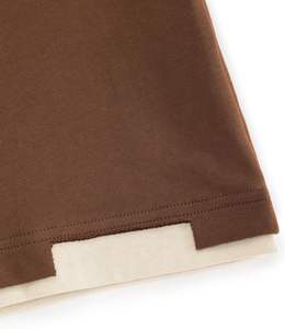 เสื้อยืดลำลองแนวสตรีทผ้าคอตตอน100% โลโก้ด้านหน้าทรงหลวมเข้ารูป - Product Image 4