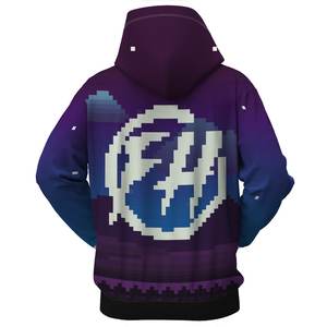 Pull à capuche en Polyester lavé pour hommes et femmes - Product Image 6