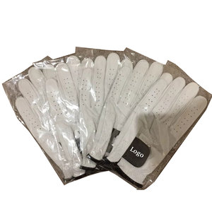 Producto caliente Ropa deportiva Hecho a medida Nueva llegada Embalaje Absorbe la humedad Pro Guantes de golf de cuero de piel de oveja de la mejor calidad - Product Image 6