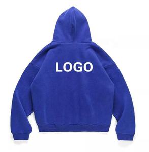 JAYCAN SPORTS Manufacturer New Design Men's Fleece Pullover OEM Custom Logo Heavyweight <b>Oversized</b> <b>Long</b> Sleeve Blank Men <b>Hoodies</b> - Product Image 2