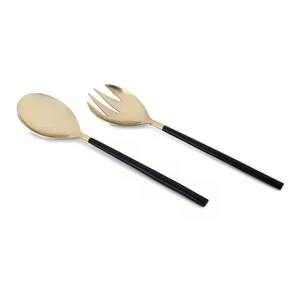 Juego de Cubiertos para Ensalada de Acero Inoxidable, Aptos para Lavavajillas, Ecológicos, para Uso en Restaurantes, Utensilios de Cocina - Product Image 4