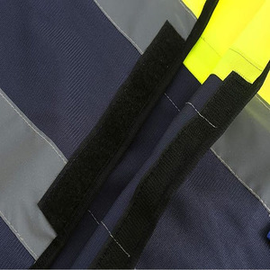 Uniforme de construction Vêtements réfléchissants de travail Gilet de sécurité réfléchissant haute visibilité Gilet de sécurité industriel avec logo - Product Image 6