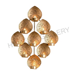 เชิงเทียนโลหะทรงแท่นวางเทียน,เชิงเทียนโลหะดีไซน์โบราณ - Product Image 2