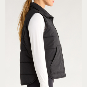 2025 Fashion Men's Sleeveless Down Jacket <b>Padded</b> Vest Black Label Outwear Puffer Vest for Women's - Product Image 5