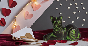 Estatuilla de gato Vintage de latón hecha a mano, estatua de Animal de gatito lindo, diseño Art Deco, característica, gatito, gato, pieza de exhibición - Product Image 3