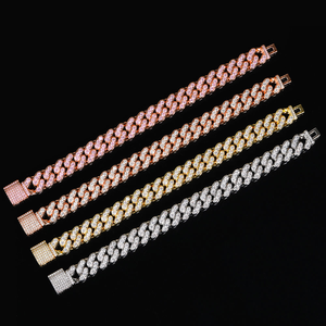 Collar de Eslabones Cubanos de 22 mm Cultivados en Laboratorio, Joyería Hip Hop Personalizada, Plata de Ley de Alta Calidad, Regalo de Boda para Hombres y Mujeres - Product Image 5