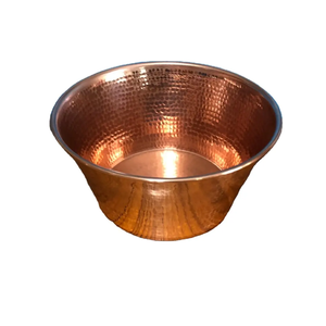 Bol de nourriture pour animaux de compagnie en cuivre de conception classique avec bol de chat de taille personnalisée enduit noir pour accessoires de décoration de jardin - Product Image 2