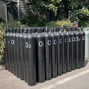 40L 47L 50L Cilindro de oxígeno Precio 5N Pureza 99.999% Cilindro de nitrógeno de gas de oxígeno comprimido O2 - Product Image 2