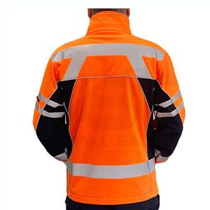 Dernier hiver imperméable coupe-vent hommes construction salut vis vestes de sécurité vêtements à manches longues. - Product Image 2