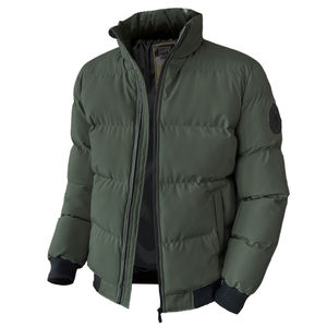 Chaquetas de talla grande para hombre, moda para hombre, nuevo diseño puffer de invierno, Chaqueta brillante acolchada cálida, venta al por mayor, chaqueta Bomber de burbujas - Product Image 5