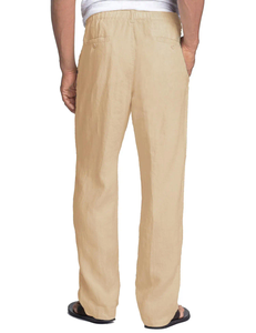 Pantalones de nailon informales de cintura alta al por mayor, pantalones gruesos de talla grande sueltos de licra, pantalones de diseño informal de estilo recto para hombre - Product Image 3