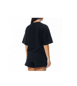 Precio barato superventas camisetas Slim Fit camiseta OEM servicio personalizado mujer Camiseta de manga corta - Product Image 3