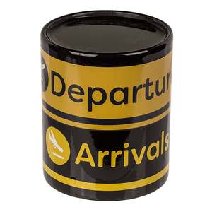 Mug isotherme au design original pour les arrivées/départs à l'aéroport, idéal pour les voyages - Product Image 5